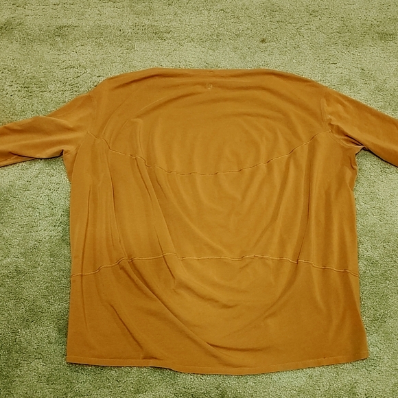 Lululemon Back in Action Long Sleeve Shirt Spiced Bronze - Picture 3 of 7
